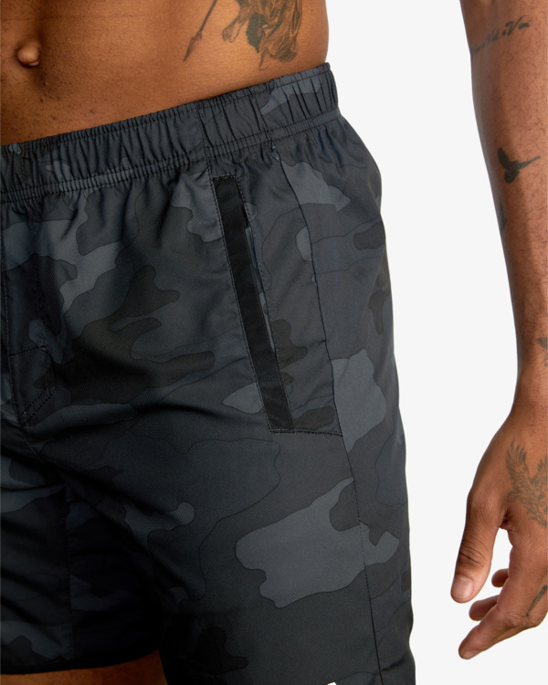 2 VA Sport Yogger IV - Performance Shorts for Men Brown Z4WKMHRVF1 RVCA