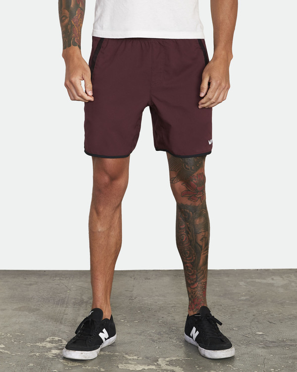 2 VA Sport Yogger IV - Performance Shorts for Men Purple Z4WKMHRVF1 RVCA