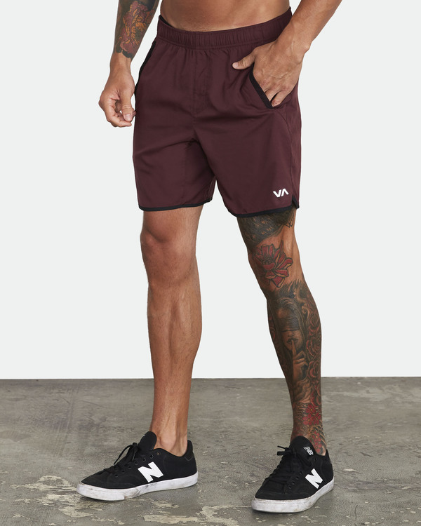 8 VA Sport Yogger IV - Performance Shorts for Men Purple Z4WKMHRVF1 RVCA