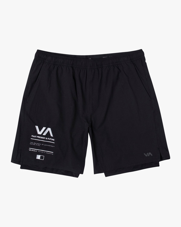 0 Yogger Train 2 In 1 - Performance Shorts for Men  Z4WKMMRVF1 RVCA