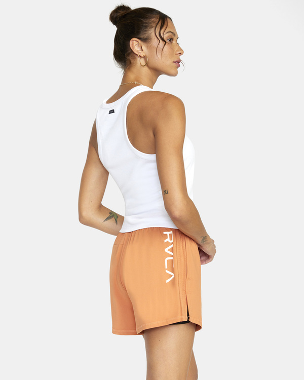 5 Womens Sport Vent - Sports Shorts for Women Brown Z4WKWDRVF1 RVCA