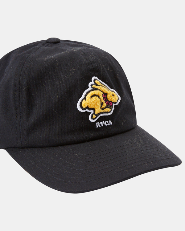 6 Evan Mock Running - Snapback Cap for Men Black Z5CPRERVF1 RVCA
