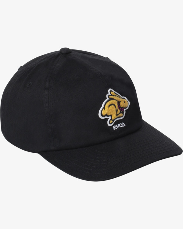 2 Evan Mock Running - Snapback Cap for Men Black Z5CPRERVF1 RVCA