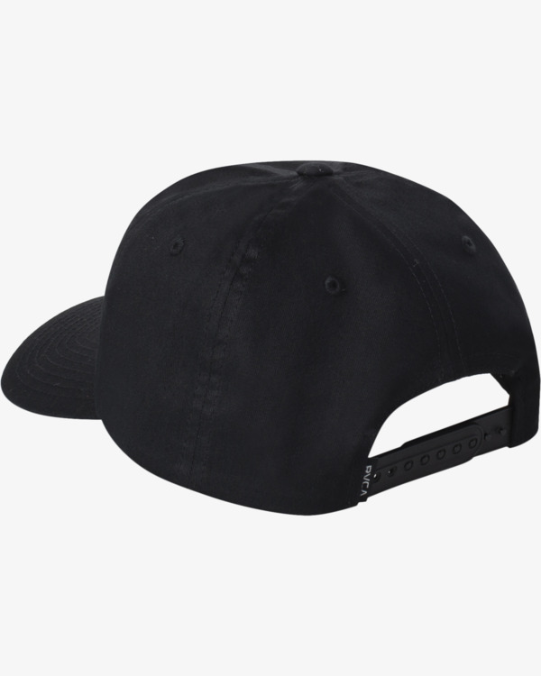 3 Evan Mock Running - Snapback Cap for Men Black Z5CPRERVF1 RVCA