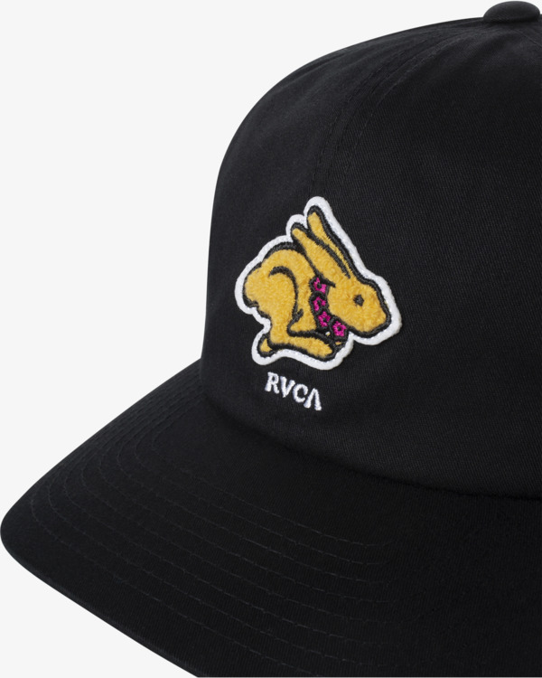 4 Evan Mock Running - Snapback Cap for Men Black Z5CPRERVF1 RVCA