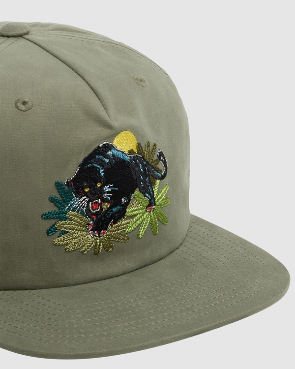 4 Melissa Grisancich Panther - Strapback-Cap für Männer Grün Z5CPRTRVF1 RVCA