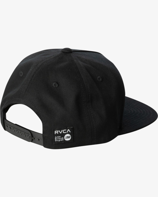 1 Melissa Grisancich Butterfly - Snapback Cap for Men Black Z5CPRURVF1 RVCA
