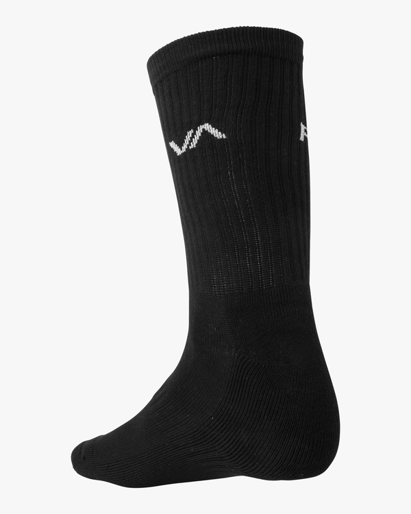 3 Logo 2 Pack - Chaussettes pour Homme Noir Z5SORERVF1 RVCA