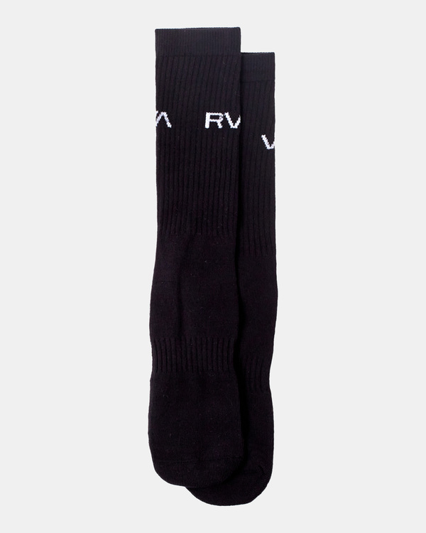 1 Logo 2 Pack - Chaussettes pour Homme Noir Z5SORERVF1 RVCA