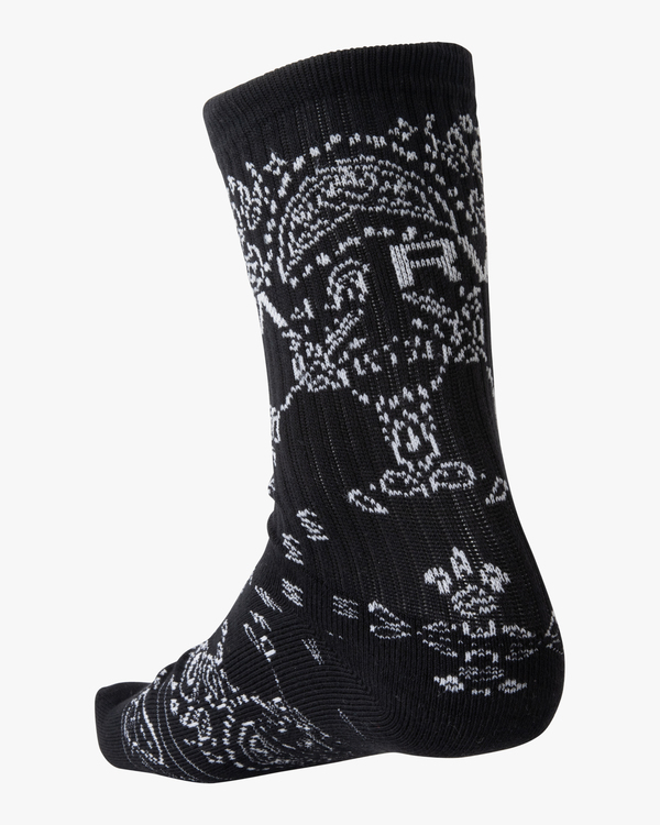 3 Bandana 2 Pack - Chaussettes pour Homme Noir Z5SORHRVF1 RVCA