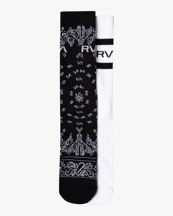 1 Bandana 2 Pack - Chaussettes pour Homme Noir Z5SORHRVF1 RVCA