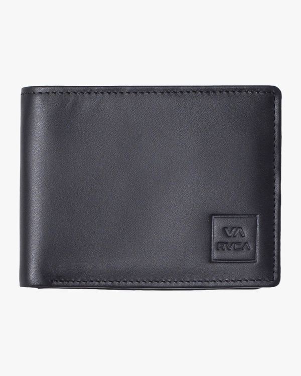 0 Cedar Bifold - Leather Wallet for Men Black Z5WLRCRVF1 RVCA